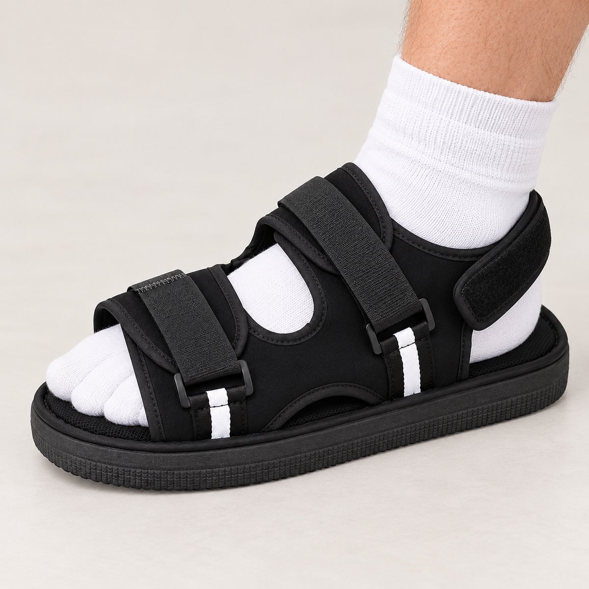 Sandália para Alívio de Pressão no Pé (Offloading) com Velcro – Tamanho G