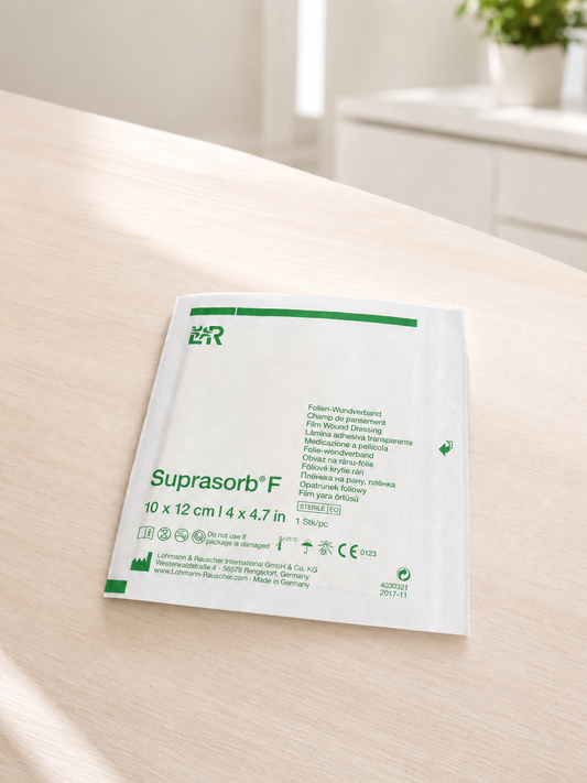 Suprasorb® F — Curativo Filme Transparente Estéril 10 x 12 cm
